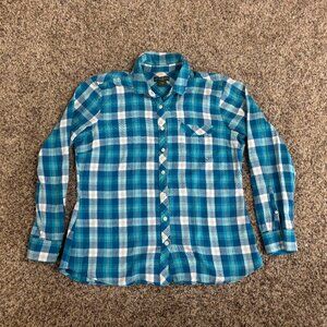 Eddie Bauer Long Sleeve Flannel - Women's Size L - Preowned - 2186
